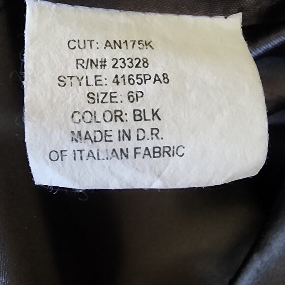 Kristen Blake Women's Wool and Cashmere Blend Petite Peacoat Jacket Size 6P - Picture 6 of 7